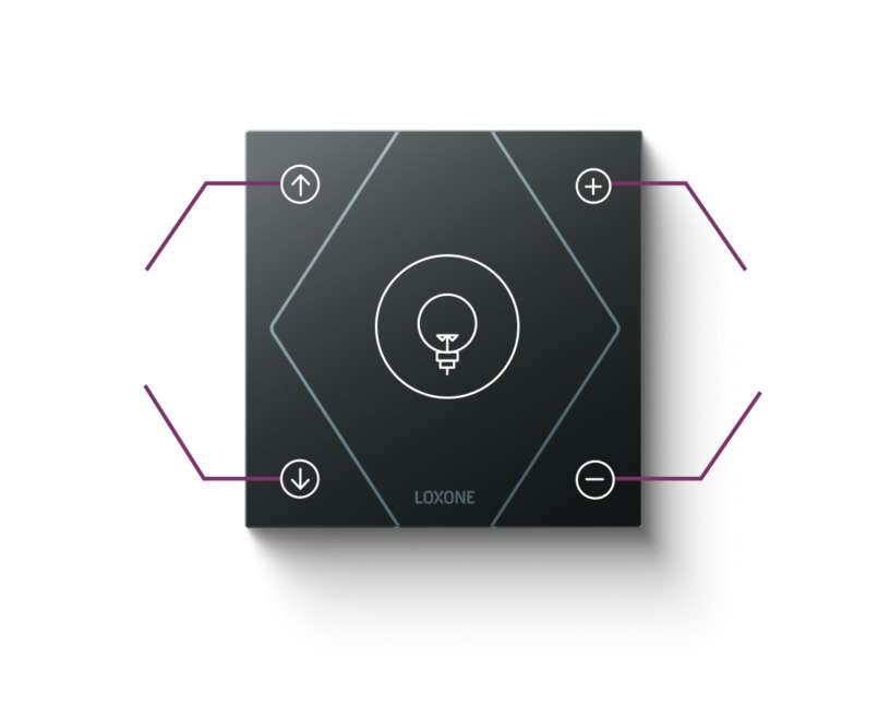 Loxone Touch – dotykové ovládání chytré domácnosti